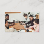 Business Pocket Kalender 2024 Visitekaartje (Voorkant)