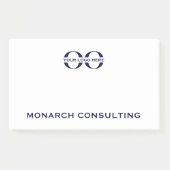 Business Post-it Notes met Logo (Voorkant)