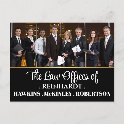 Business Postcard Briefkaart (Voorkant)