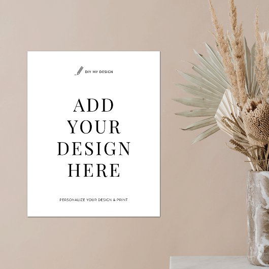 Business Poster Printing Custom Design 8x10" Print