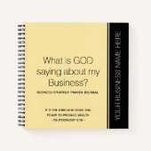 Business Prayer Journal Notitieboek (Voorkant)