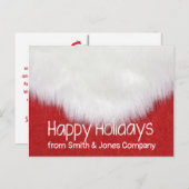 Business Prettige feestdagen Santa's Beard (Voorkant / Achterkant)