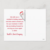 Business Prettige feestdagen Santa's Beard (Achterkant)