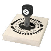 Business Professional Logo Dank u Rubber Stamp Rubberstempel (Stempel)