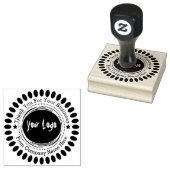 Business Professional Logo Dank u Rubber Stamp Rubberstempel (Gestempeld)