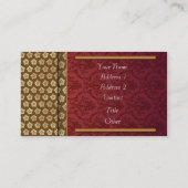 business_profiel visitekaartje (Achterkant)