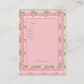 Business Profile Card  Bloemkunst Visitekaartje (Achterkant)