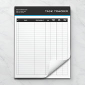 Business Project Management Task Tracker Notepad Notitieblok