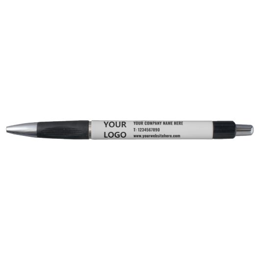 Business Promotion Pen Aangepaste Logo Website (Voorkant)