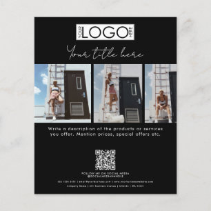 Business Promotional Beauty Mode Model Script Flyer