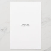 Business QR Code Dark Photo Custom Marketing Flyer (Achterkant)