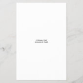 Business QR Code Dark Photo Custom Marketing Flyer (Achterkant)