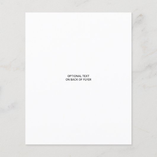 Business QR Code Light Foto Adverteren Flyer (Achterkant)