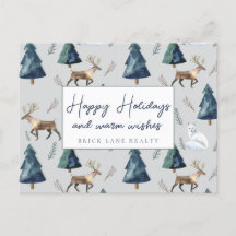 Business Real Estate Prettige feestdagen Classy Gr