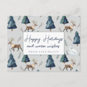 Business Real Estate Prettige feestdagen Classy Gr (Voorkant)