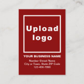 Business Red Enclosure Kaart (Voorkant)