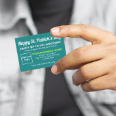 Business Saint Patrick Blauwgroen Groene Korting K