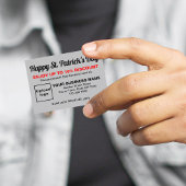 Business Saint Patrick Grey Korting Kaart