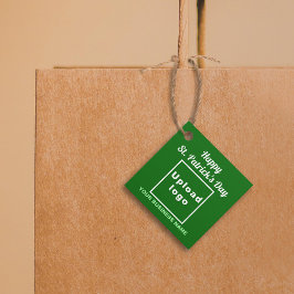 Business Saint Patrick Groet op Groene Favor Tag Bedankjes Labels