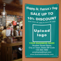Business Saint Patrick Sale op Blauwgroen groene b