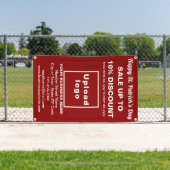 Business Saint Patrick Sale op rode banner (Insitu)