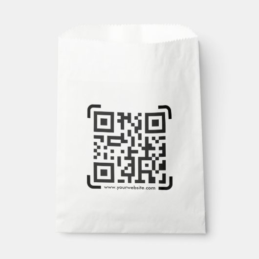 Business Scan me QR Code Website Modern Simple Bedankzakje (Voorkant)