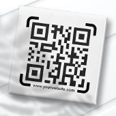 Business Scan me QR Code Website Modern Simple Magneet