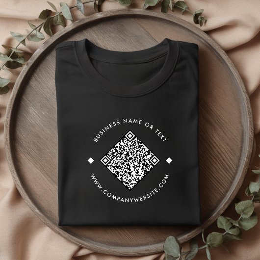 Business Scan Me QR Code Website Modern T-shirt