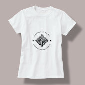 Business Scan Me QR Code Website Modern T-shirt