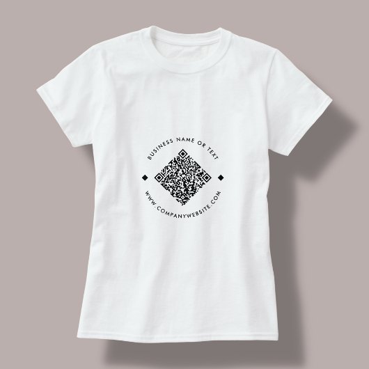 Business Scan Me QR Code Website Modern T-shirt