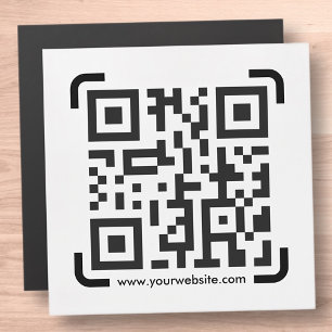 Business Scan me QR Code Website Moderne Kaart