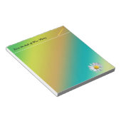 Business, school, kantoor, home note-pad notitieblok (Schuin)