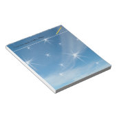 Business, school, kantoor, home note-pad notitieblok (Schuin)