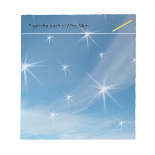 Business, school, kantoor, home note-pad notitieblok (Voorkant)