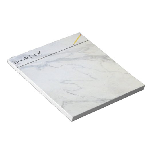 Business, school, kantoor, home note-pad notitieblok (Schuin)