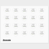 Business School Student Gift Business Degree Loadi Hart Sticker (Vel)