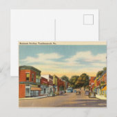 Business Section, Tunkhannock, Pennsylvania Briefkaart (Voorkant / Achterkant)