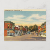 Business Section, Tunkhannock, Pennsylvania Briefkaart (Voorkant)