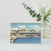 Business Section, Watch Hill, Rhode Island Briefkaart (Staand voorkant)