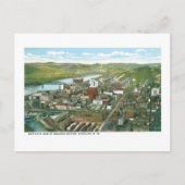 Business Section, Wheeling, West Virginia Briefkaart (Voorkant)