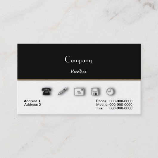 Business Service Visitekaartje (Voorkant)