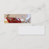 Business Services Card Mini Visitekaartje (Voorkant / Achterkant)