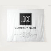 Business Show Logo Backdrop Wandkleed (Voorkant (horizontaal))