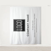 Business Show Logo Backdrop Wandkleed (Voorkant)