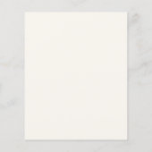 Business Signature Script QR Code Promotional Flyer (Achterkant)