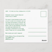 Business Simple Dove CUSTOM PHOTO ChristmasHoliday Briefkaart (Achterkant)