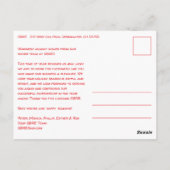 Business Simple Dove CUSTOM PHOTO ChristmasHoliday Briefkaart (Achterkant)