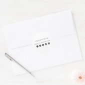 Business Social Media Custom Name Packaging Label (Envelop)