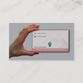 Business Sparrow, 3,5 x 2,0 inch, 100 pack, Visitekaartje (Achterkant)