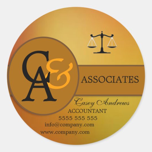 Business Sticker (Voorkant)